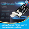 Mạch điều khiển tốc độ quạt PC PWM 4 dây theo nhiệt độ