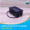 Đồng hồ đo điện áp AC 70-500V LED 0.56 inch