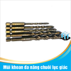 [ Bộ 5 cái ] Mũi khoan đa năng chuôi lục giác
