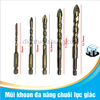 [ Bộ 5 cái ] Mũi khoan đa năng chuôi lục giác