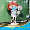 Standee chống dịch Covid-19