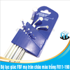 Bộ lục giác FBF mạ trân châu màu trắng F011-190 9 chi tiết(1 BỘ)
