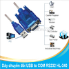 Dây chuyển đổi USB to COM RS232 HL-340