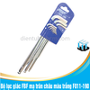 Bộ lục giác FBF mạ trân châu màu trắng F011-190 9 chi tiết(1 BỘ)