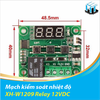 Mạch kiểm soát nhiệt độ XH-W1209 relay 12Vdc - Không kèm vỏ mica