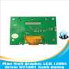 Màn hình graphic LCD 12864 driver UC1601 Xanh dương