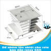 Đế nhôm tản nhiệt cho rơle bán dẫn relay SSR