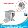 Đế nhôm tản nhiệt cho rơle bán dẫn relay SSR
