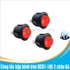 Công tắc bập bênh tròn KCD1-105 2 chân 6A