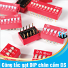 Công tắc gạt DIP chân cắm DS màu đỏ