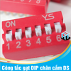 Công tắc gạt DIP chân cắm DS màu đỏ