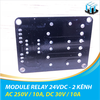 24V 2 kênh - Module Relay 2 kênh 24V chịu được hiệu điện thế lên đến 250VAC 10A