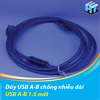 Dây USB A-B chống nhiễu dài 1.5m