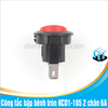 Công tắc bập bênh tròn KCD1-105 2 chân 6A