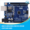 Arduino Uno R3 SMD (CH340 + ATMEGA328P-AU) + KÈM CÁP