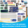 Bộ combo kit thực tập Arduino uno r3 với động cơ bước và RFID