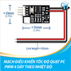 Mạch điều khiển tốc độ quạt PC PWM 4 dây theo nhiệt độ