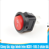 Công tắc bập bênh tròn KCD1-105 2 chân 6A