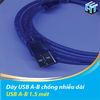 Dây USB A-B chống nhiễu dài 1.5m