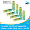 PIN SẠC Ni-Cd AA 1000mAH/1300mAH HIỆU DELIPOW, KHẢ NĂNG SẠC LÊN TỚI 1200 LẦN TIẾT KIỆM CHI PHÍ, BẢO VỆ MÔI TRƯỜNG