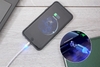 Cáp sạc nam châm phát sáng xoay 360 độ dành cho Iphone + Samsung + Usb type C