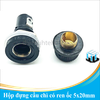 Hộp đựng cầu chì có ren ốc 5x20mm