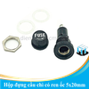 Hộp đựng cầu chì có ren ốc 5x20mm