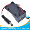 Hộp đựng Pin 9V ra dây Jack DC 5.5x2.1mm
