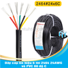 Dây cáp tín hiệu 6 lõi 2464 24AWG 0.2mm2 vỏ PVC 80 độ C