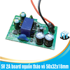 5V 2A board nguồn tháo vỏ 50x32x18mm