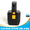 Vỏ pin Hitachi 12V Ni-Mh 3.0Ah, vỏ đứng