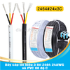 Dây cáp tín hiệu 3 lõi 2464 24AWG 0.2mm2 vỏ PVC 80 độ C