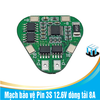 Mạch bảo vệ Pin 3S 12.6V dòng tải 8A 30x30x3mm