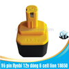 Vỏ pin Ryobi 12v đóng 6 cell lion 18650