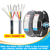 Dây tín hiệu 2547 USB 4 lõi 0.2mm2 có chống nhiễu lõi 24AWG vỏ PVC