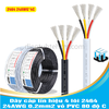 Dây cáp tín hiệu 4 lõi 2464 24AWG 0.2mm2 vỏ PVC 80 độ C