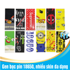 Gen bọc pin 18650, nhiều skin đa dạng