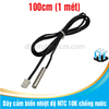 Dây cảm biến nhiệt độ NTC 10K chống nước dài 1 mét