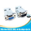 Đầu hàn RS232 DB9, vỏ ốp nhựa vặn ốc nhiều loại