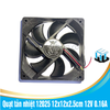 Quạt tản nhiệt 12025 12x12x2.5cm 12V 0.16A
