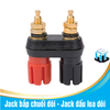 Jack bắp chuối đôi - Jack đấu loa đôi đỏ đen đầu khứa rãnh
