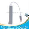 Ổ Cắm C-809 4 in 1 Usb Type-C Hub Với 1 Cổng Usb 3.0, 3 X Usb 2.0