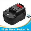 Vỏ pin Black - Decker 12v đóng 6 cell lion