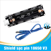 Mạch Shield sạc pin 18650 V3 loại 1 cell ,2 cell + cáp