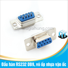Đầu hàn RS232 DB9, vỏ ốp nhựa vặn ốc nhiều loại