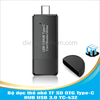 Bộ đọc thẻ nhớ TF SD OTG Type-C - HUB USB 3.0 YC-432