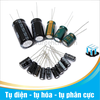 1000uF 25V - Tụ điện tụ hóa 1000uF 25V 10x17mm