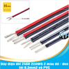 Dây điện đôi 2468 22AWG 2 màu đỏ - đen lõi 0.3mm2 vỏ PVC