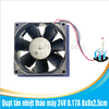 Quạt tản nhiệt tháo máy 24V 0.17A 8x8x2.5cm