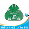 Mạch bảo vệ Pin 3S 12.6V dòng tải 8A 30x30x3mm